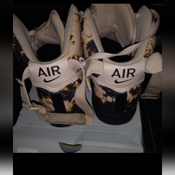 Nike Air Force High Acid Wash 11 Rare. - Picture 3 of 6